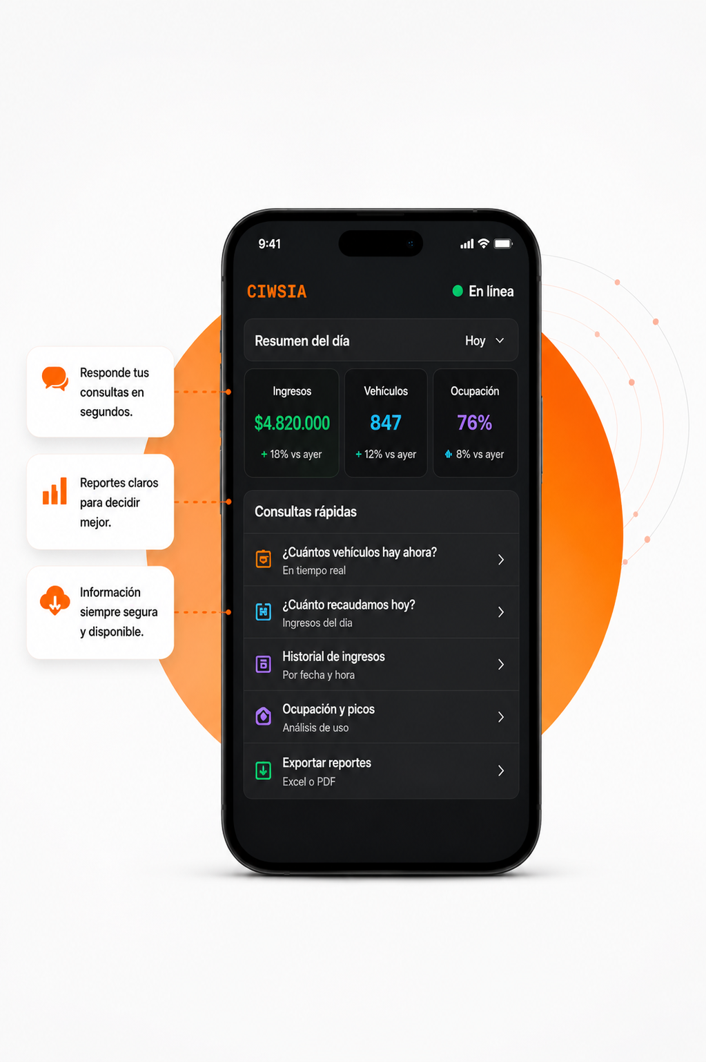 App CIWS Móvil